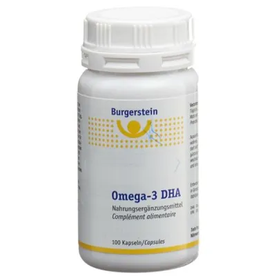 Burgerstein Omega-3 DHA caps 100 pcs Burgerstein Omega-3 DHA caps 100 pcs