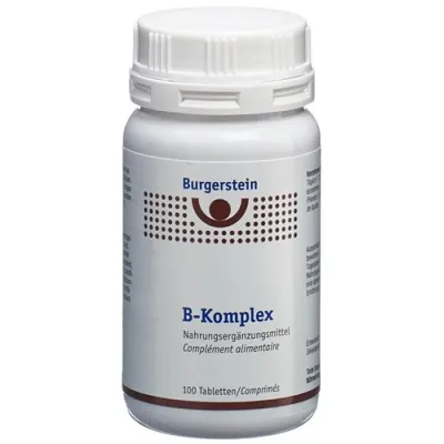 Burgerstein B-Complex Tablets 100 pcs Burgerstein B-Complex Tablets 100 pcs