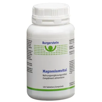 Burgerstein Magnesium Vital Tablets Can 120 pcs Burgerstein Magnesium Vital Tablets Can 120 pcs
