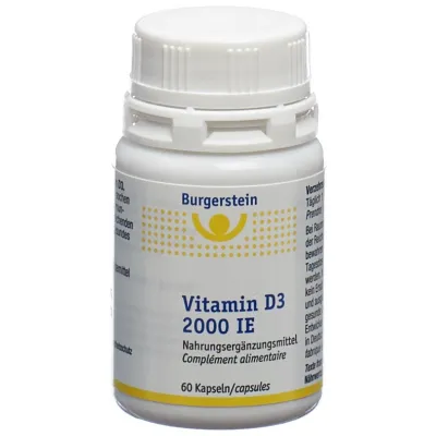BURGERSTEIN VITAMIN D3 CAPSULES 2000 IE DS 6 BURGERSTEIN VITAMIN D3 CAPSULES 2000 IE DS 6