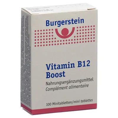 Burgerstein Vitamin B12 Boost Mini Tablets 100 pcs Burgerstein Vitamin B12 Boost Mini Tablets 100 pcs
